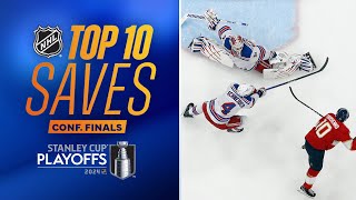 Top 10 Saves from the Conference Finals | 2024 Stanley Cup Playoffs