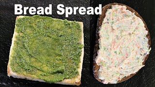 Yoghurt Spread & Mint Spread | 2 Amazing & Easy Bread Spreads