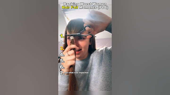Ranking Worst Women Hair Fail Moments (Part 8)