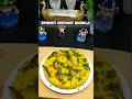 SPONGY INSTANT DHOKLA in just minutes! 💛 #food #cooking #recipe #dhokla #shorts