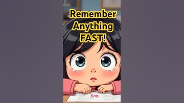 Memory hack you’ll know earlier 🤯 Full video on my profile! #shorts#memoryhacks#mnemonics#studytips