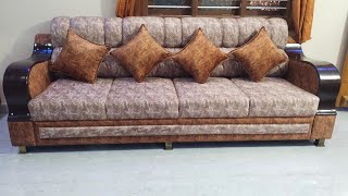 Malaysian handle sofa making || How to make polish handle sofa set