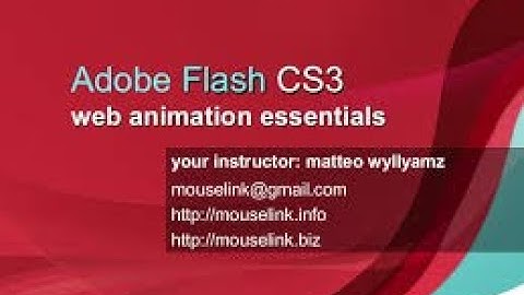 how to make bouncing ball animation.(flash cs3)