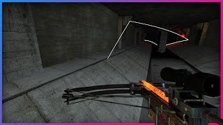 This Mod Makes Trick Shots EASY ( Crossbow Prediction ) | Garry's Mod