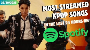 [TOP 30] MOST STREAMED KPOP SONGS ON SPOTIFY IN THE LAST 24 HOURS | 23 OCT 2025