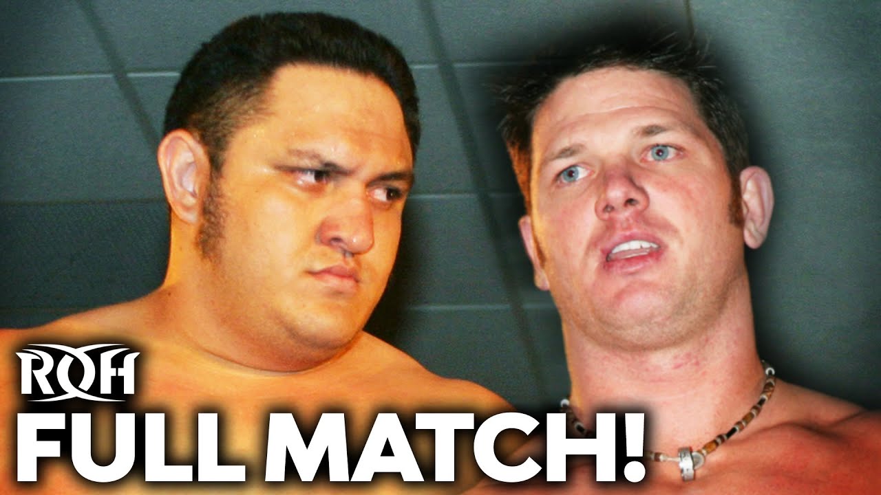 Samoa Joe vs AJ Styles: FULL MATCH! (ROH War of the Wire 2003)