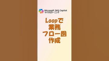 Copilot と Loop または Microsoft Pages で業務フロー図を一瞬で作成する - Microsoft 365 Copilot マイクロラーニング