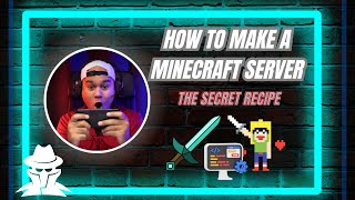 The Secret Recipe  || How to Make a Minecraft Server in Minutes  || Minecraft Server ⚡