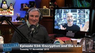 Encryption and the Law - Security Now 534