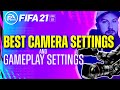 FIFA 21 BEST CAMERA SETTINGS - HOW TO START FIFA 21 GAMEPLAY SETTINGS