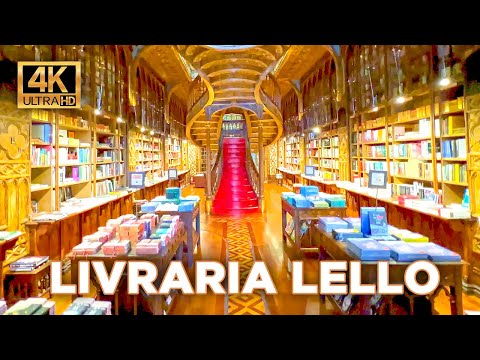Livraria Lello / Lello Bookstore in Porto: Most Beautiful Bookshop In The World