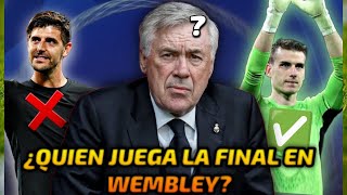 ¿Courtois o Lunin?. ¿Quién debe ser Titular en Wembley?.