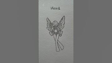 How to draw stickman fairy body #art #shorts #drawing #tutorial #sketch