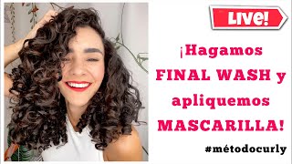 ✨HAGAMOS FINAL WASH Y APLIQUEMOS MASCARILLA DE NUTRICIÓN ✨ ¡PRIMEROS PASOS PARA COMENZAR EL MÉTODO¡