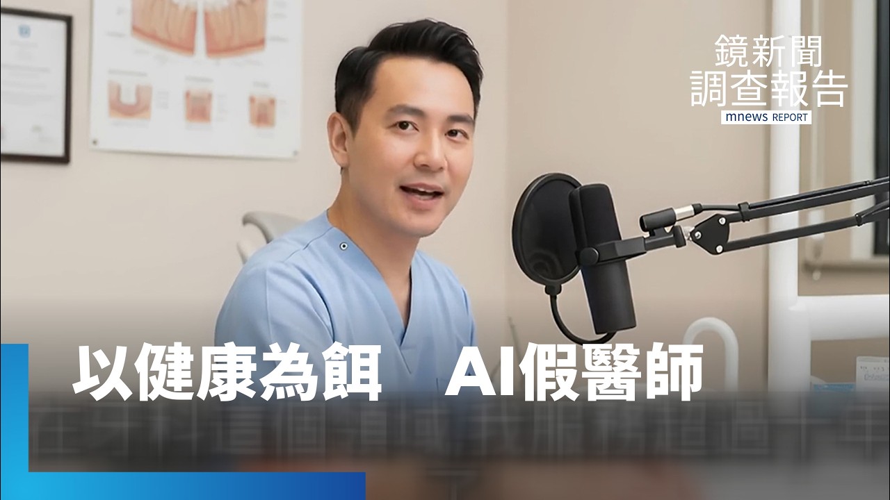群組瘋傳「AI假醫師」　鎖定銀髮健康焦慮　偏頗資訊恐延誤就醫黃金期｜鏡新聞調查報告｜#鏡新聞