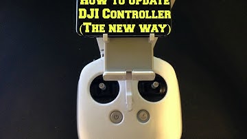 How to update DJI Phantom 3 Controller via the app (DJI GO) [The new way to update the controller]