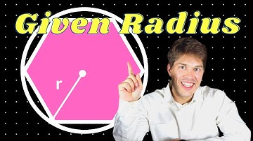 Find the Area of ANY Regular Polygon Given its Radius