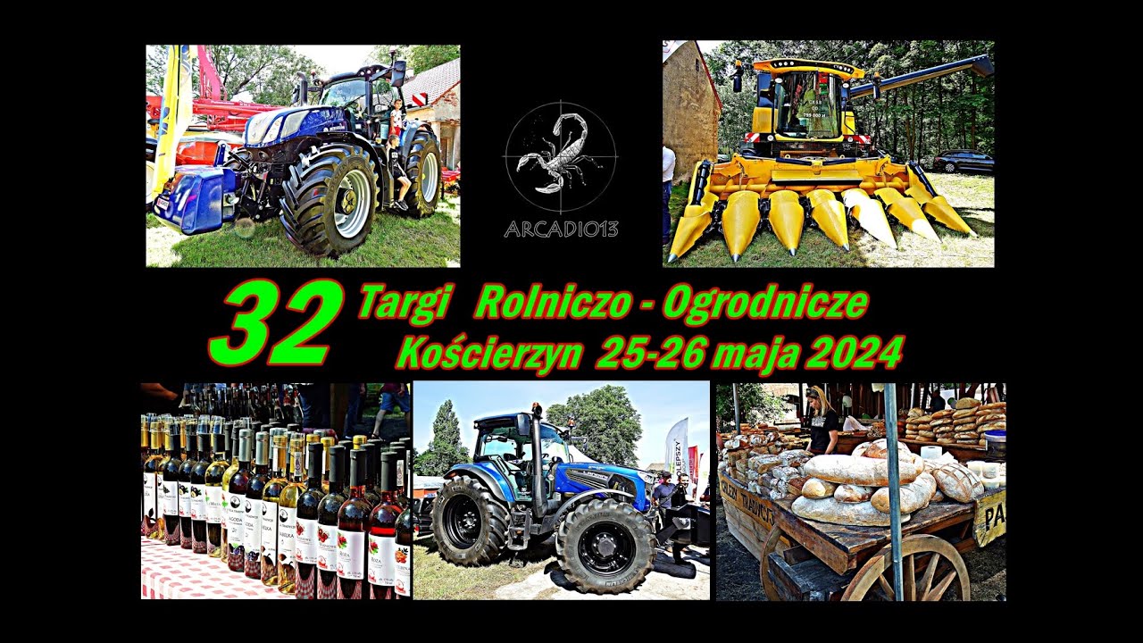32 Targi Rolniczo - Ogrodnicze  Kościerzyn 2024  - relacja foto/video