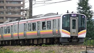 信越本線上り始発E129系A11編成420M　長岡→新潟