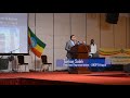 Ethiopia UNDP RR at tourism meeting 30 August 2019