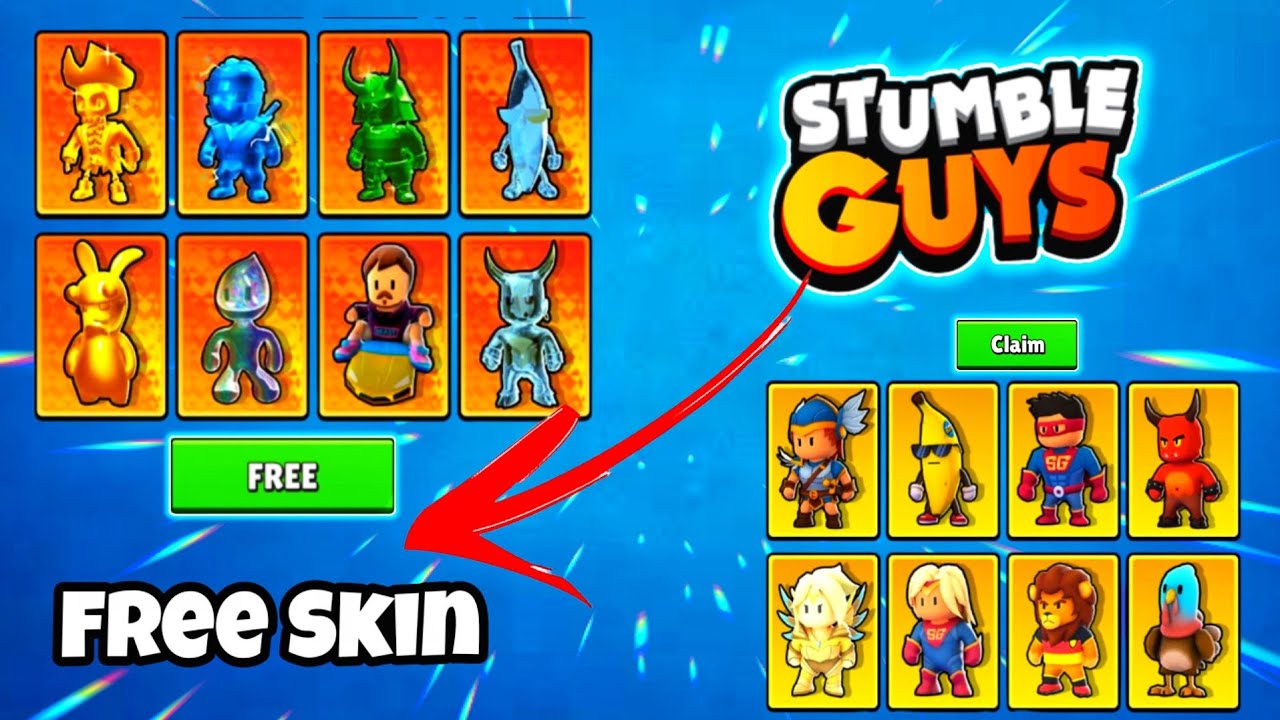 How To Get Free Skin in Stumble Guys #stumbleguys #gaming - YouTube