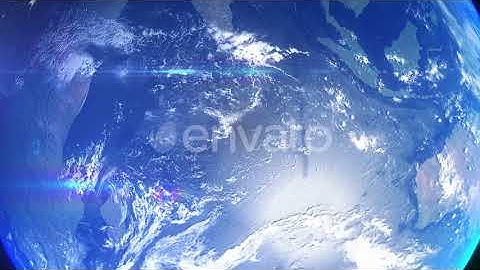 Realistic Earth Zoom Indian Ocean | Motion Graphics - Envato elements