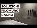 Soluzioni FILOMURO per il BAGNO | Minimalismo