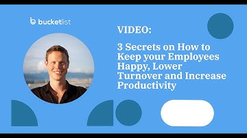3  Secrets on How to Keep your Employees Happy, Lower Turnover and Increase Productivity
