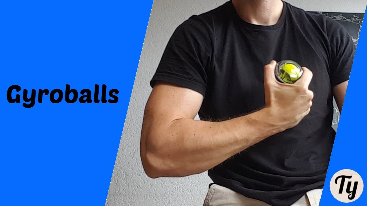 GYRO BALL: Stress Relief Hand Ball and Training Muscle