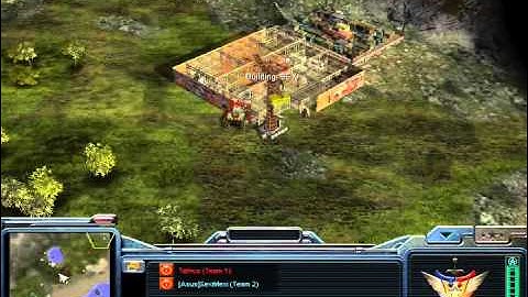 1vs1 online turn-around match Tethys vs asus[Mexico] =C&C zerohour= 2 matches