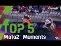 Top 5 Moto2™ Moments | 2021 #StyrianGP