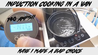 Induction Hob, A Bad Choice? Camper Van Cooking