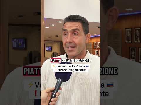 Video Vannacci sulla Russia: Europa insignificante