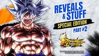 DRAGON BALL LEGENDS REVEALS ＆ STUFF SPECIAL EDITION PART #2