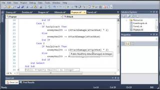 _Visual Basic Tutorial - 157 - Game Part 13 Creating Log Events = BY ARMAN screenshot 4