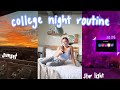 College Night Routine 2020