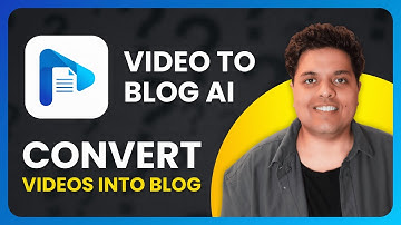 How To Convert YouTube Video Into Blog Posts | Video To Blog AI Tutorial & Review (2025)