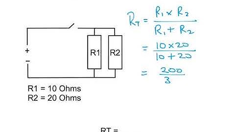 Two Resistors in a Parallel Circuit