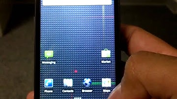 HTC HD2 with Android 2.1