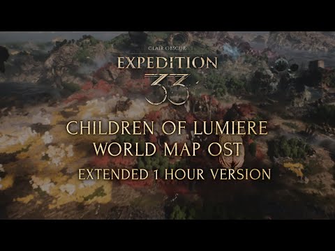 Children Of Lumiere World Map OST Extended 1 Hour Version Beautiful Clair Obscur World ASMR
