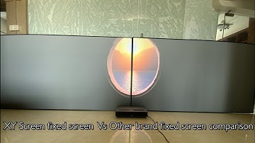 UST Projector Screens Comparison : XY Screen Fixed Frame Screen Vs Other Fixed Frame Screen