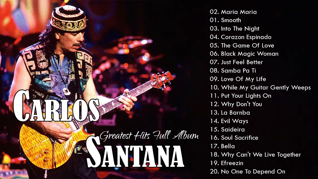 santana tour playlist