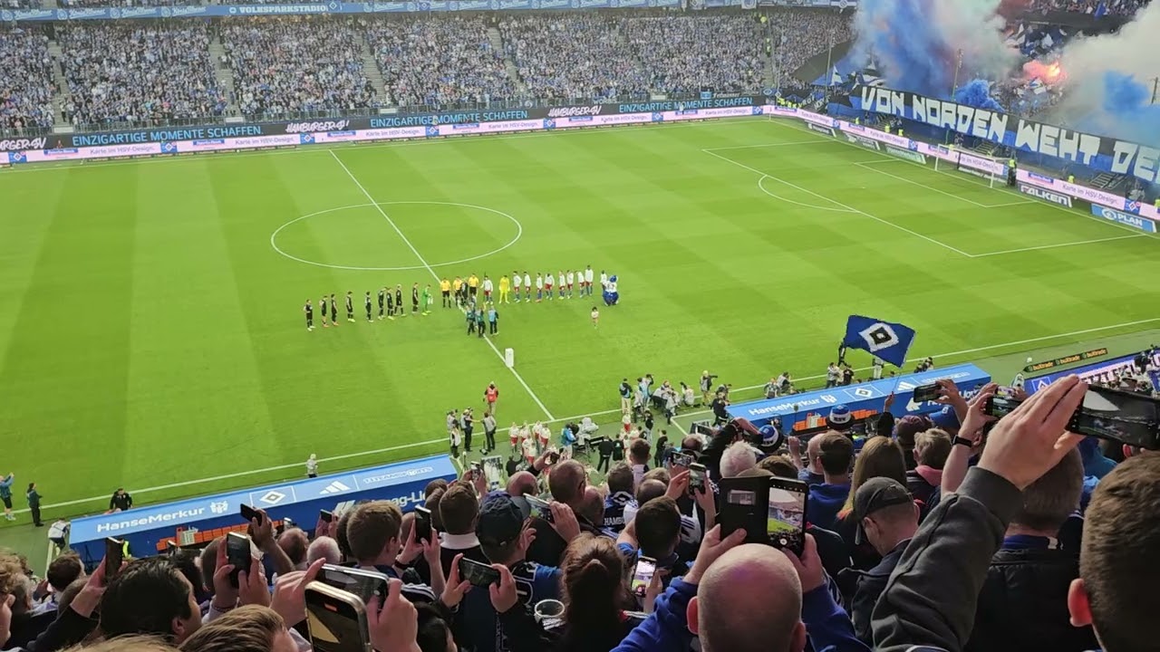 Wir sind der HSV! #aufstieg #feiern #fußball #hamburg #hsv #volksparkstadion