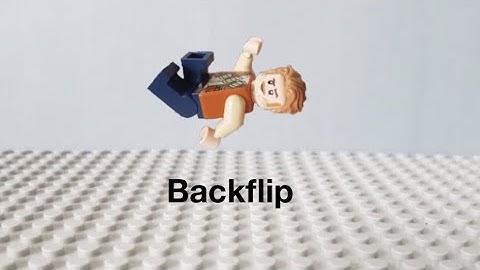 Backflip LEGO stop motion