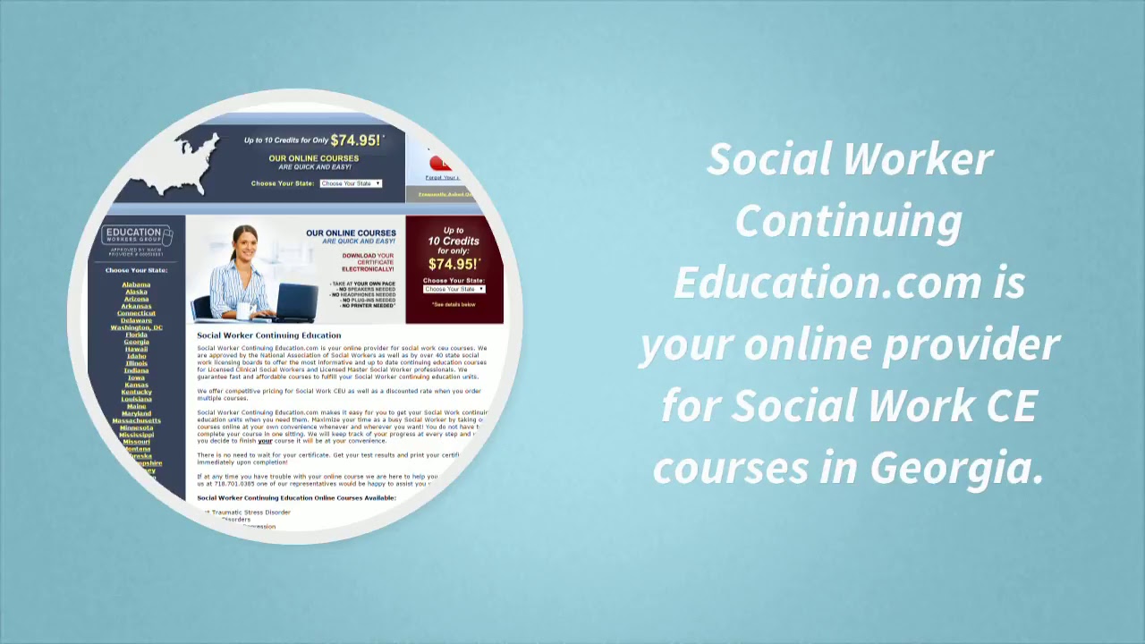 social work continuing education georgia