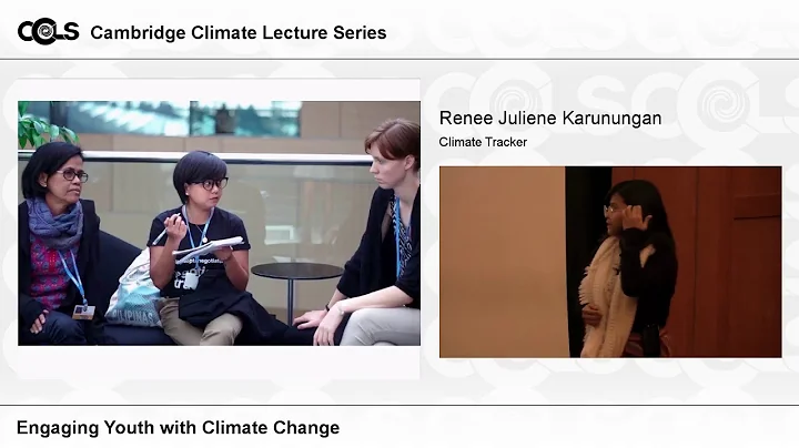 Lecture 2: Engaging young people on climate change #ccls2018 by Renee Karunungan