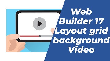 How to add a background video to a layout grid in WYSIWYG Web Builder version 17