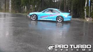Dk Drift Team Trailer Ahvenisto 12.5.2012 First Run With Nissan.