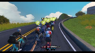 Zwift - Race: Stage 1: Rolling With ENVE: Two Bridges Loop (B) on Two Bridges Loop in Watopia