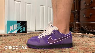 purple lobsters on feet